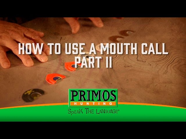 How to Use a Mouth Call Part 2