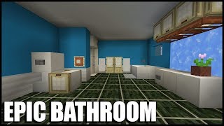 EPIC Minecraft Bathroom Tutorial! (Aquatic Update 1.4 / 1.13)