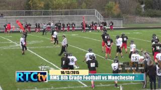 RMS 8th Grade Football vs Manchester