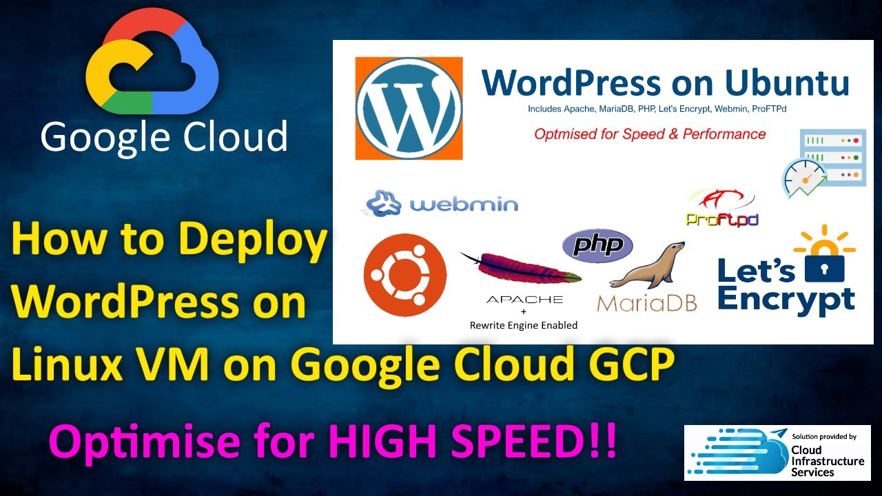 WordPress GCP