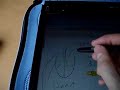 Lenovo X60 Inking demo Lenovo X60 Inking demo