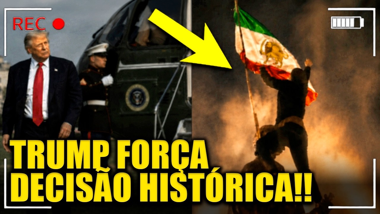Trump MUDA ORIENTE MÉDIO para sempre após DECISÃO DRÁSTICA e Irã concordar