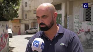 الاحتلال يقطع المياه عن مخيم قلنديا بشكل كامل - (8-7-2017)