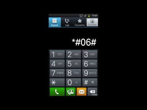 how to recover imei of galaxy y