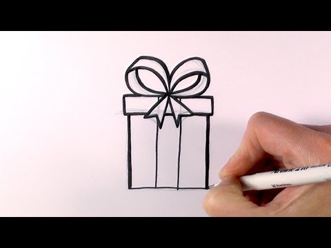 how to draw presents
