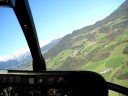 Landeanflug auf St. Johann