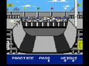 this is skate or die, a true classic developed and published by a little company known as electronic arts. although this version for the nes was released by konami and published by ultra games. you get to participate in 5 events, some of which are better then others. either way it's not like t&c, you get to choose from 5 events and not only just 2! so if you dislike some of them, there's plenty of options. test this one out if you never did, it's quite an awesome game!