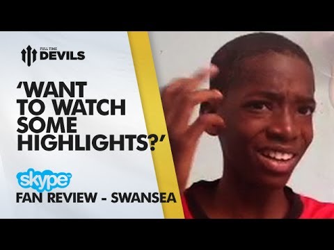 'I Have Match Highlights For Y'All' | Manchester United 1-2 Swansea City - FA Cup | SKYPE FANCAM