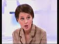 najat vallaud belkacem, porte-parole de s�gol�ne royal et candidate aux l�gislatives dans la 4�me circonscription � lyon, �tait invit�e de tv5 monde le 14 mars 2007 (en 2 parties)