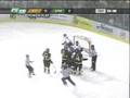 TJ Oshie Lays a BIG Hit on a Colorado College Player
