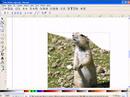 Inkscape imagem fora do quadro Inkscape imagem fora do quadro