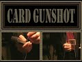 Juan Fernando - Gunshot Card Magic Trick / El tiro, truco con cartas / 世界最好的卡詭計