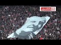 Supporters Ajax bedanken Sjakie Wolfs bij Ajax - PSV