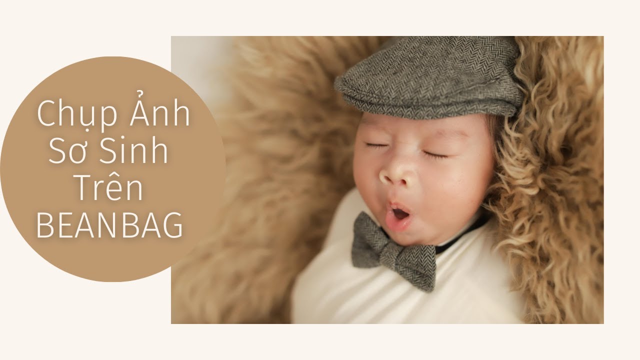 Chụp Ảnh Bé Sơ Sinh Trên Beanbag | XOÀI BABY – Chụp ảnh sơ sinh Nha Trang