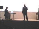 pablo c�rdoba (tenor) y ramiro schiavoni (piano). iglesia valdense en colonia miguelete - uruguay, 2007.