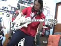 CHATREEO PLAYS GIBSON LP STUDIO WITH DOD YJM