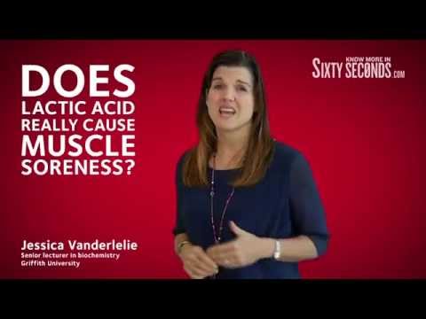 how to relieve lactic acid in muscles