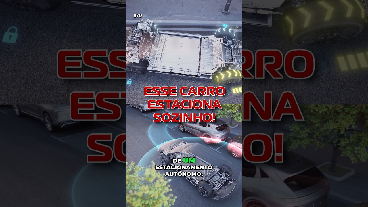Esse carro estaciona de forma autônoma (mas ele entra de frente!)