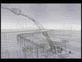 3d Animation Forced Wireframe