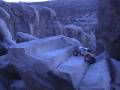 videos de Scale Jeep and XTM Crawler/ AX10 crawling up rock stairs
