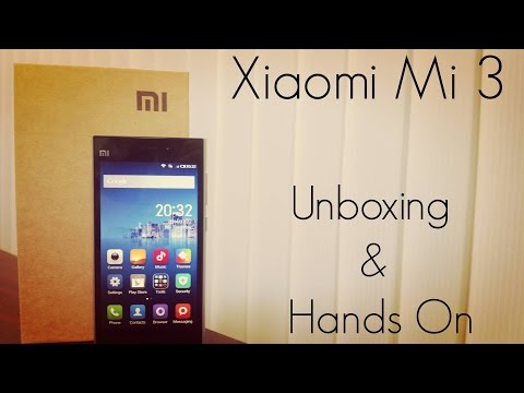 Xiaomi Mi 3 Unboxing & Hands-On - Indian Retail Unit