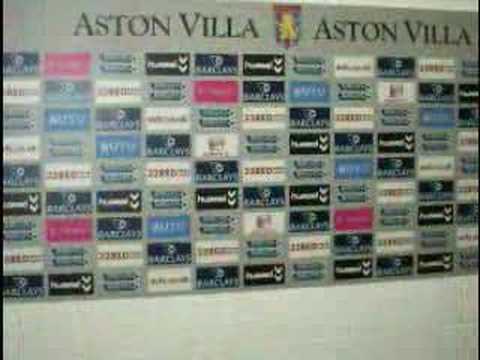 Tour por el estadio Villa Park