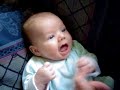 lachen met baby Gijs lachen met baby Gijs