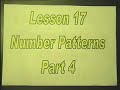 Finding the nth term of a sequence. Lesson 17 part 4. Foundation Maths.