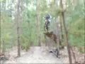 hucking off a table top