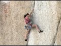 Gold finger, 5.12a, Tuolumne, Yosemite Gold finger, 5.12a, Tuolumne, Yosemite
