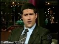 Matthew Fox on Letterman 15/12/06 Matthew Fox on Letterman 15/12/06
