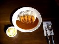 美味しいマッハのカレー　新たに牡蠣フライ登場