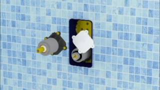 Installazione parte esterna rubinetteria - doccia termostatico 2 uscite