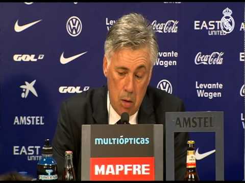 Levante 0-5 Real Madrid: conferencia de prensa de Carlo Ancelotti Levante 0-5 Real Madrid: conferencia de prensa de Carlo Ancelotti
