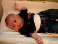 Tolly at 1 month old.