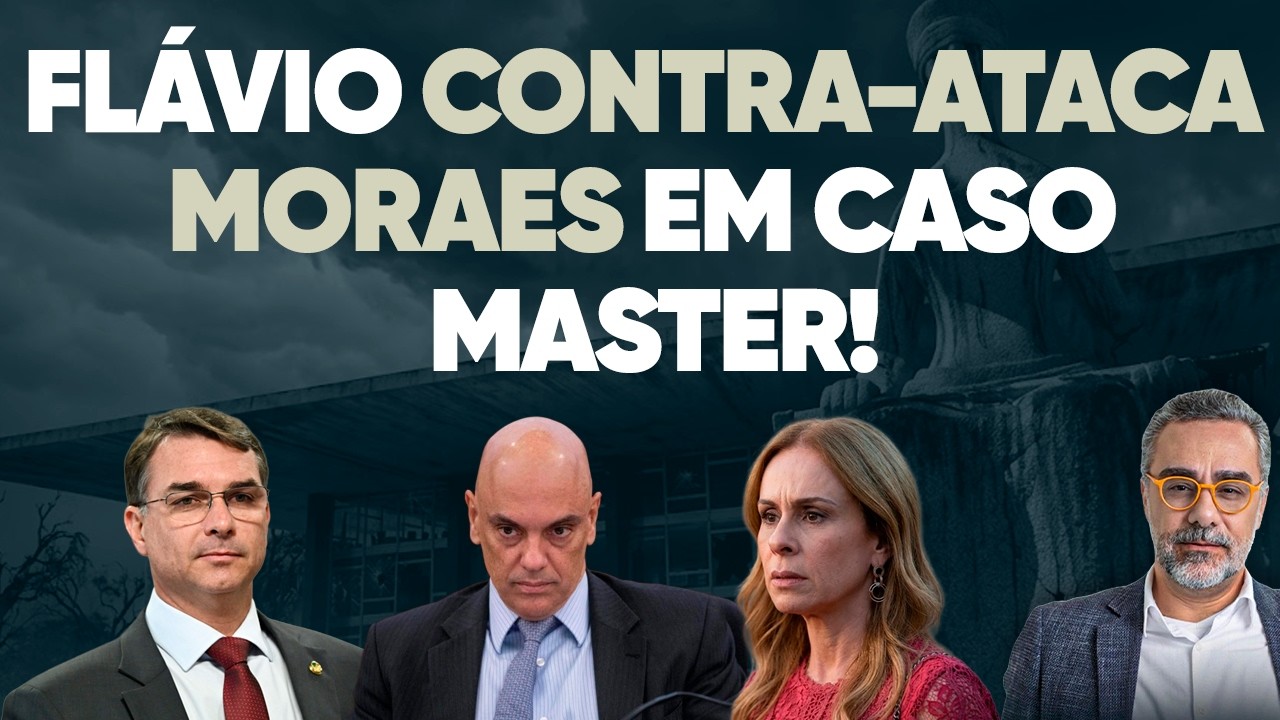 🚨 Flávio Coloca Moraes na Parede no Caso Master!