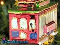 Glass San Franicsco Trolley Ornament
