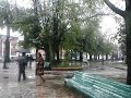 ? Nieva sobre la ciudad ?