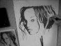 Drawing Tyra Banks, ANTM, Nathan Wyburn