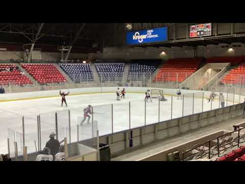 Rocco Lancia with a no angle rebound goal U14 game