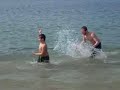 Primeros días de playa...en Aguieira