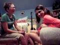Caleigh Interviewing Suprise Guest