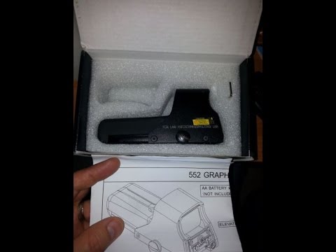 how to properly use an eotech