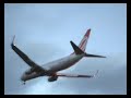 Boeing 737-800 Gol Airlines Landing in Curitiba - Brazil