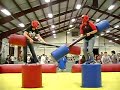 Inflatable Gladiator Fight - Kaila vs. Monica