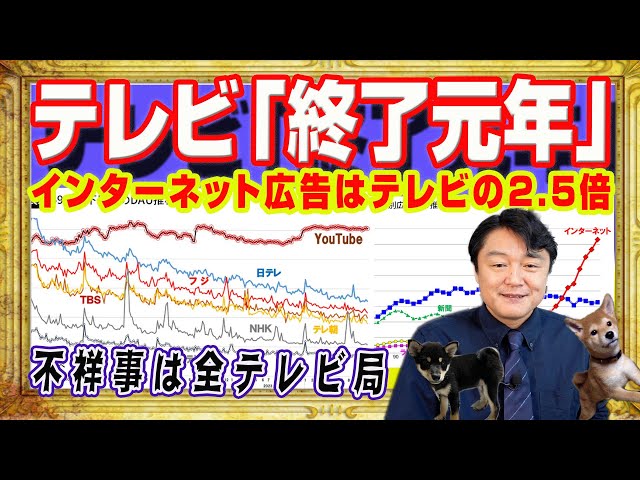 宮脇睦がテレビ業界の「終了元年」とネット広告へのシフトを解説