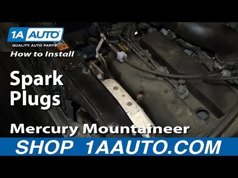 How To Install Replace Spark Plugs 2001-07 2.0L Ford Escape Mercury Mountaineer