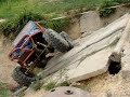 Turning my buggy back over after flipping on Twister 3