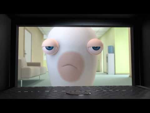 Video thumbnail Raving Rabbid wil een kopje koffie