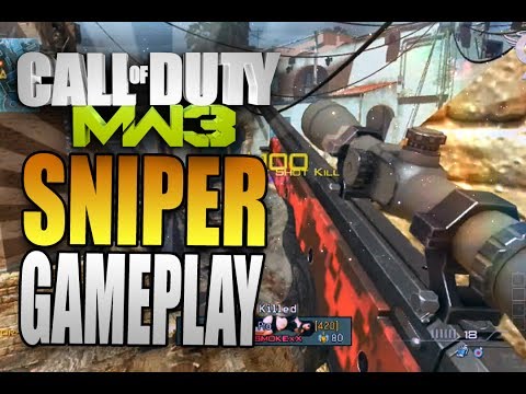 mw3 sniper gameplay - Modern Warfare 3 Sniper FFA Multiplayer Gameplay on Seatown. My first Modern Warfare 3 video since Ghosts was released! Second game on and I get a 30 K/D!! B...